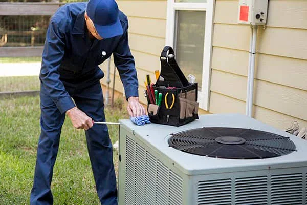 Residential heating equipment ready for service